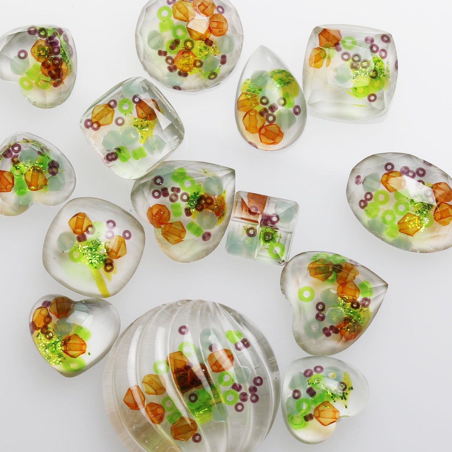 Kanzashi Hairpin Simple Gold Multicolor TAMARUSAN