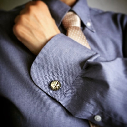 Cuff Links Purple Forest TAMARUSAN