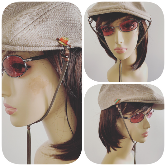 Hat Chin Strap Green Mizuhiki TAMARUSAN