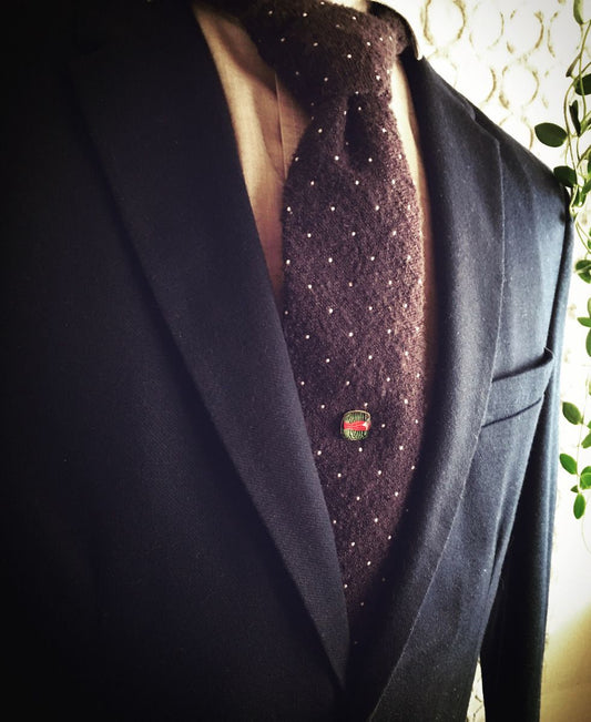 Tie Tack Mizuhiki Square Green TAMARUSAN