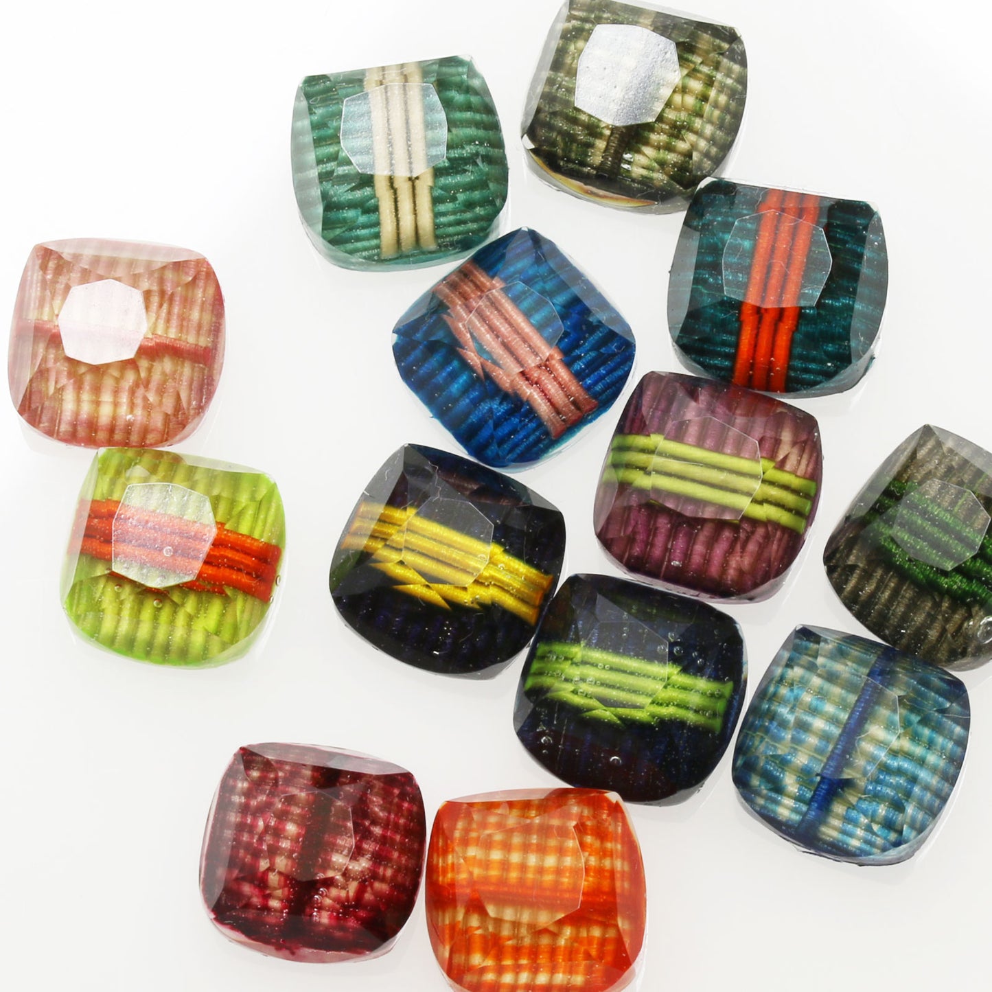 Hair Elastic Mizuhiki Gold Purple TAMARUSAN