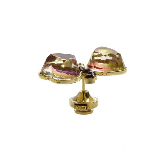 Pin Brooch Orange Butterfly Rainbow TAMARUSAN