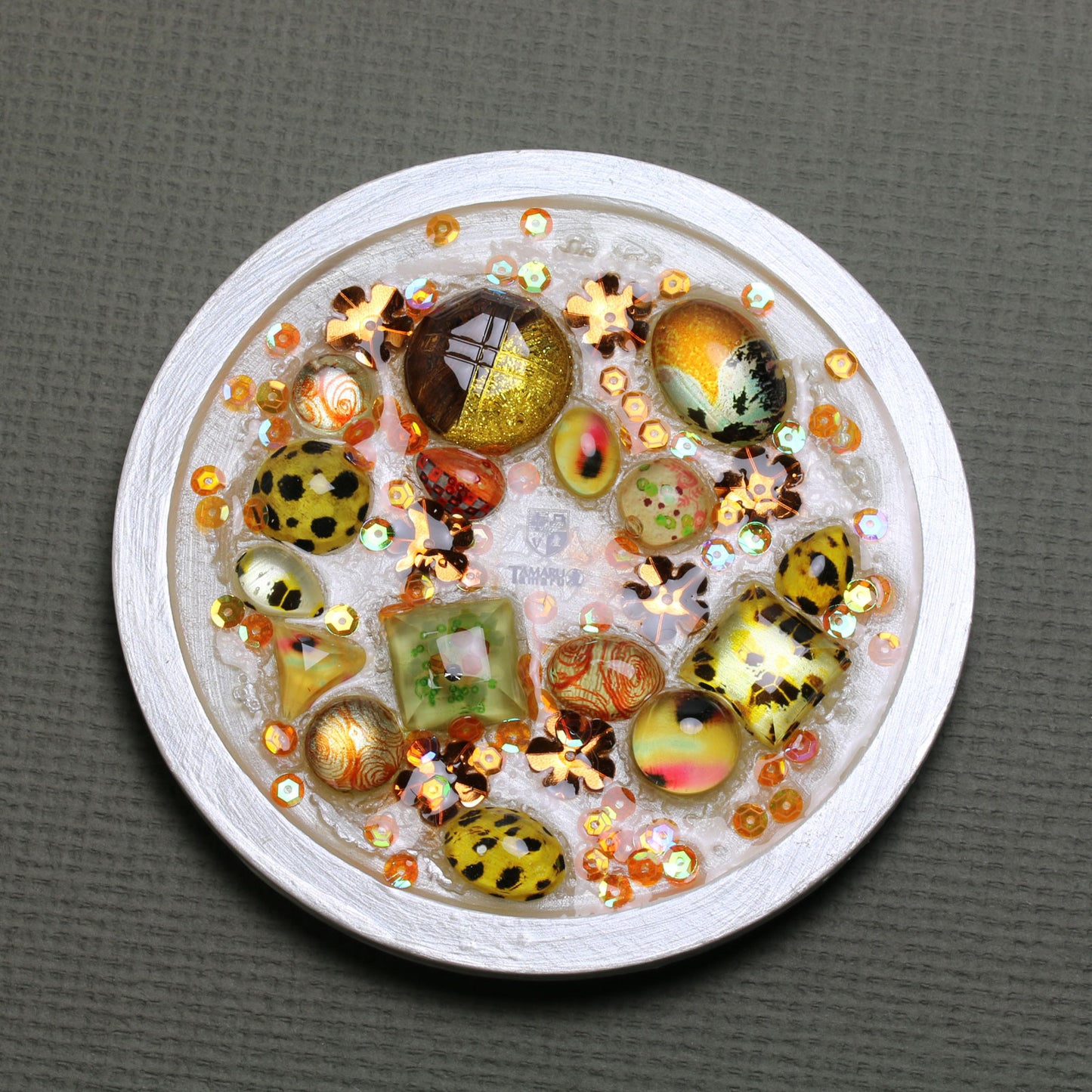 Wooden Dish Accessory Plate Handmade Plastic TAMARUSAN