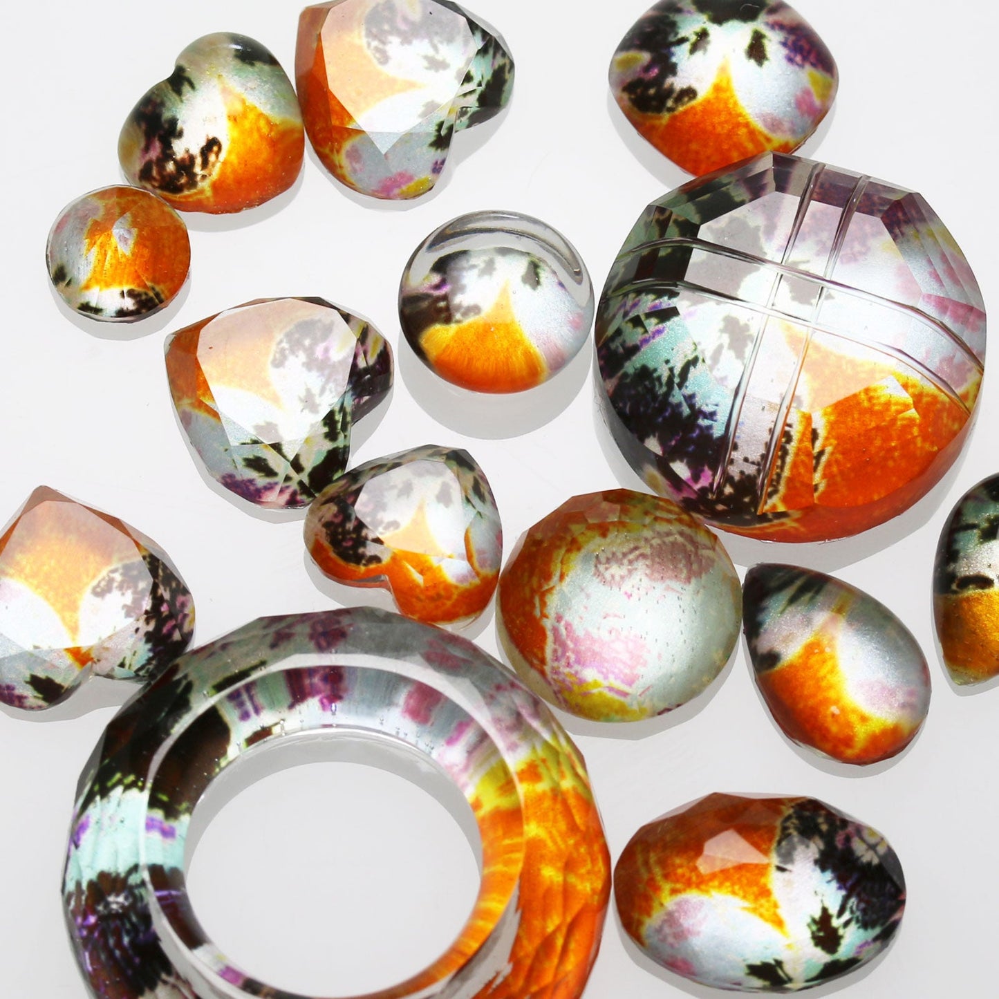 Obidome Orange Dragonfly Pansy TAMARUSAN