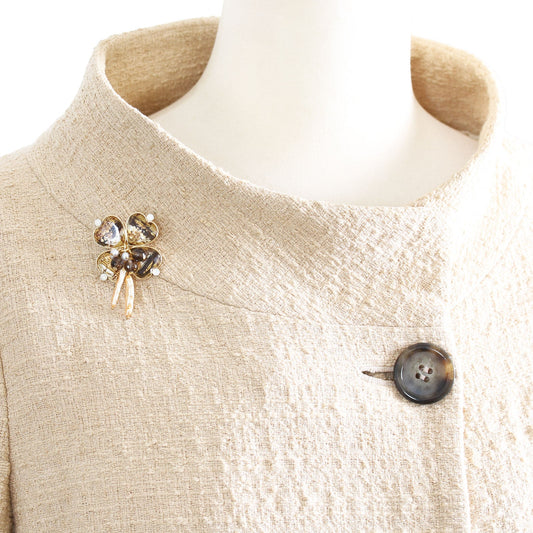 Broach Flower Gold Musical Note TAMARUSAN