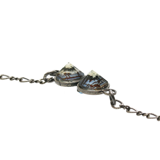 Eyeglass Chain Aquamarine Musical Blue TAMARUSAN