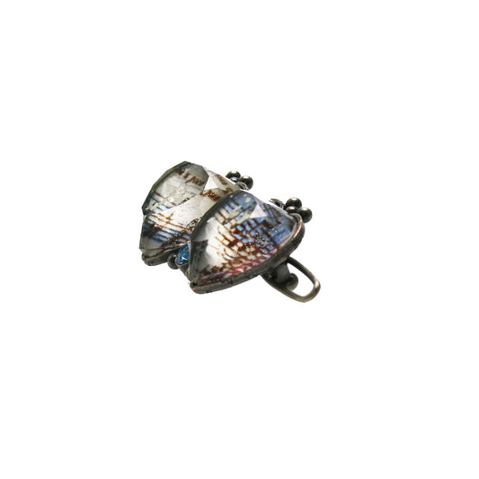 Hair Clip Musical Note Heart Blue TAMARUSAN