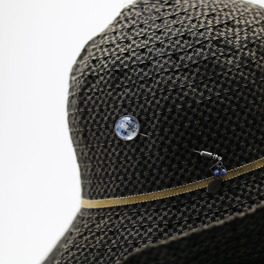 Hatpin Musical Note Sodalite Blue TAMARUSAN