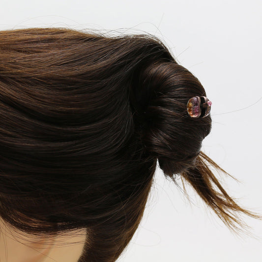 One Stick Hairpin Musical Note Pink TAMARUSAN