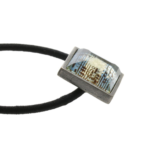 Simple Hair Elastic Musical Note Square TAMARUSAN