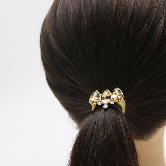 Gorgeous Elastic 24k Gold Yellow Musical Note TAMARUSAN