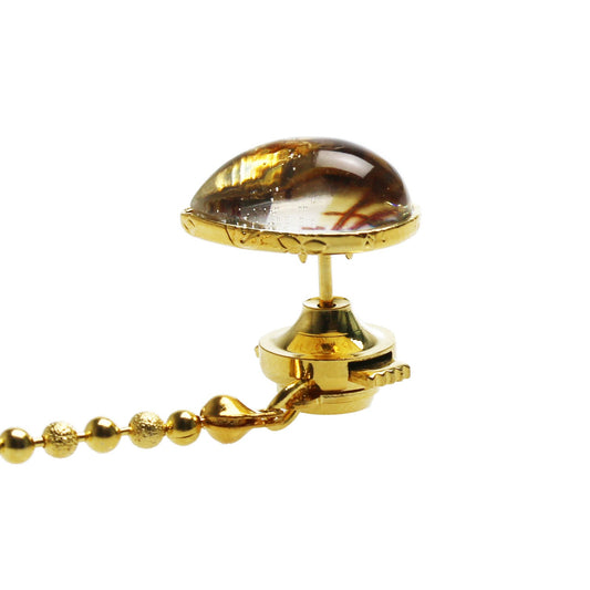 Tie Tack Musical Note 24k Gold Yellow TAMARUSAN