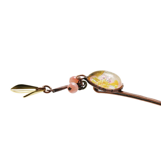 Hairpin Pink Common Opal Drop TAMARUSAN