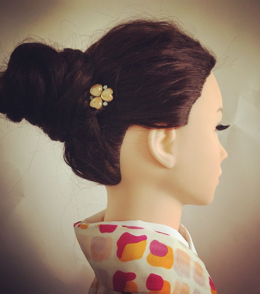 Hairpin Pollen Pink Violet TAMARUSAN