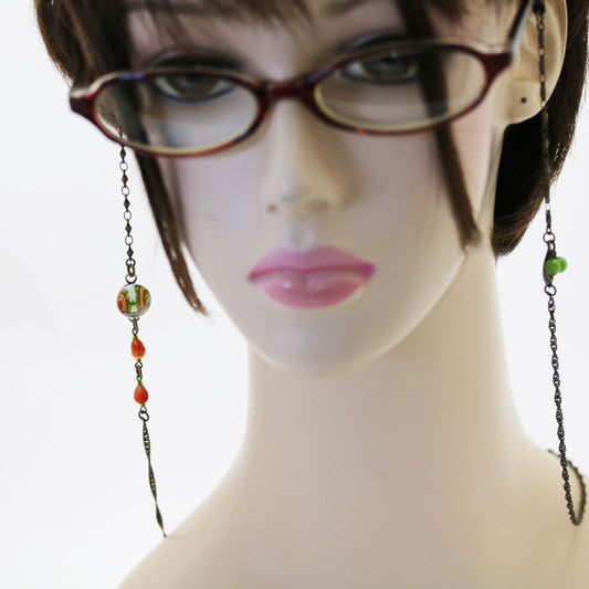 Eyeglass Chain Cicada Green TAMARUSAN