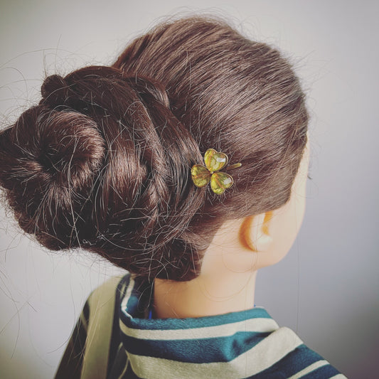 Kanzashi Short Cicada Yellow Green TAMARUSAN