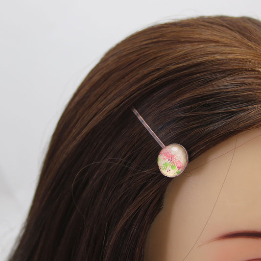 Hairpin Rose Beige Simple TAMARUSAN