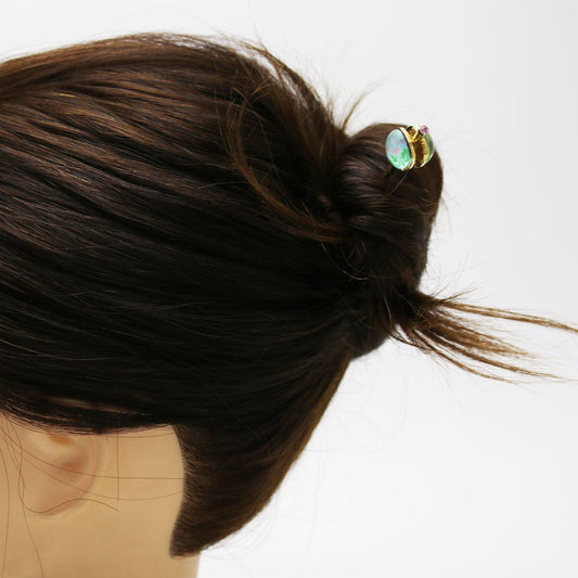 Hairpin Simple Blue Rose Tree TAMARUSAN