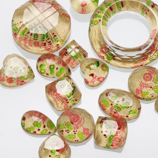 Gorgeous Hairpin Donut Rose Beige TAMARUSAN