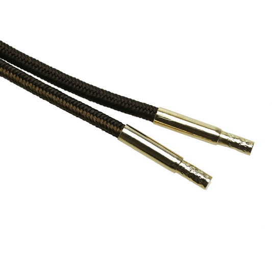 Silk Braid Bolo Tie Cross Pink Brown Silver 925 TAMARUSAN