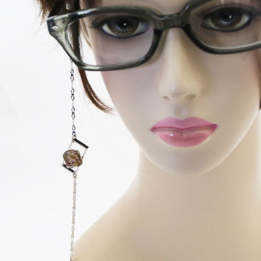 Eyeglass Chain Water Surface Pink Simple TAMARUSAN