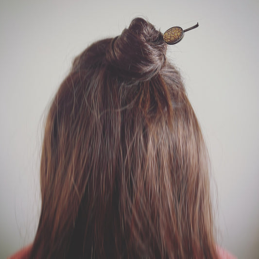 Short Kanzashi Earpick Pink TAMARUSAN