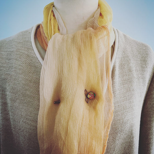 Hatpin Red Watermelon Pattern Heart TAMARUSAN