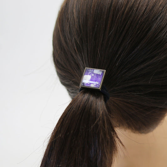 Simple Elastic Men's Purple Simple Square TAMARUSAN