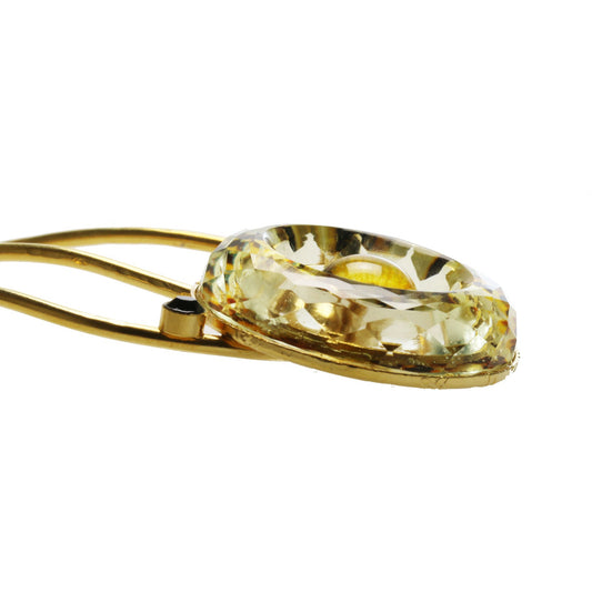 Hair Comb Tiger Cat Gold Yellow TAMARUSAN