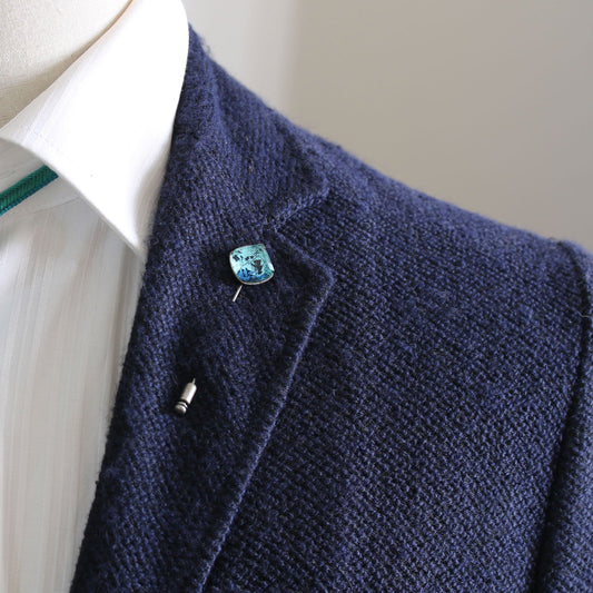 Hatpin Card Pattern Blue TAMARUSAN