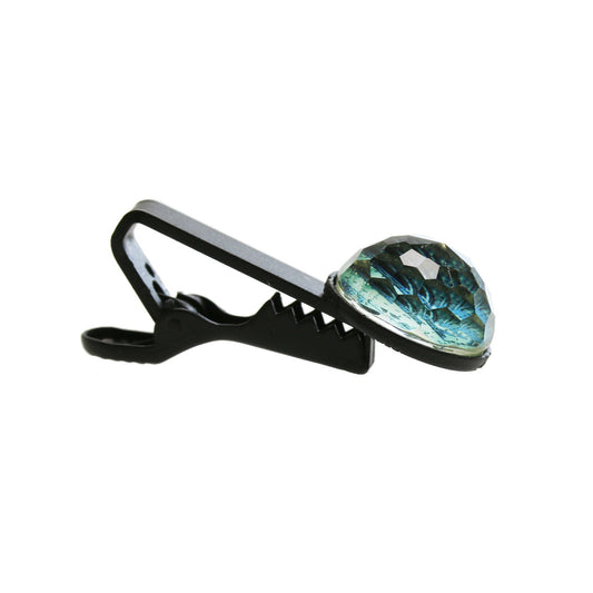 Simple Tie Clip Short Blue Card TAMARUSAN