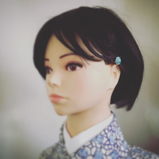 Hairpin Blue Plum Removable Simple TAMARUSAN