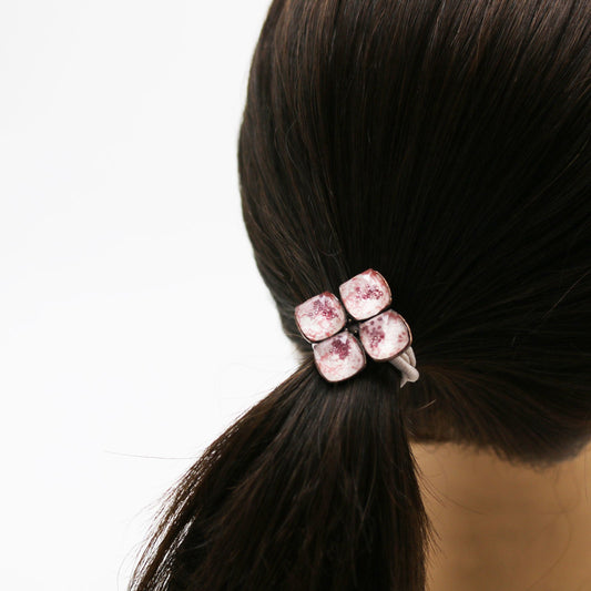 Gorgeous Elastic Flower Plum Pink TAMARUSAN