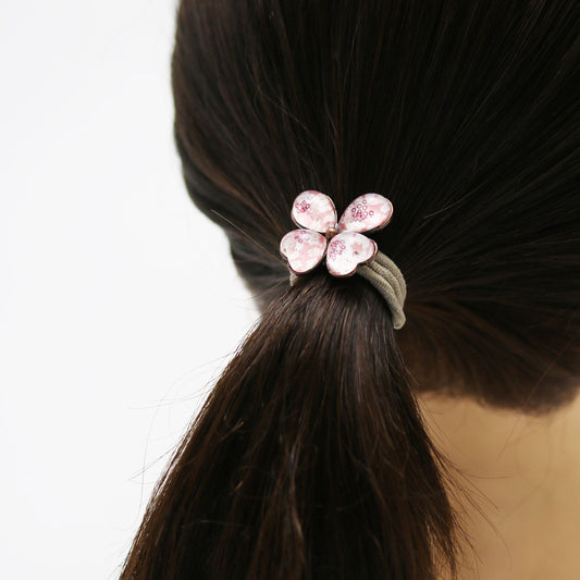 Gorgeous Hair Elastic Butterfly Pink Plum TAMARUSAN