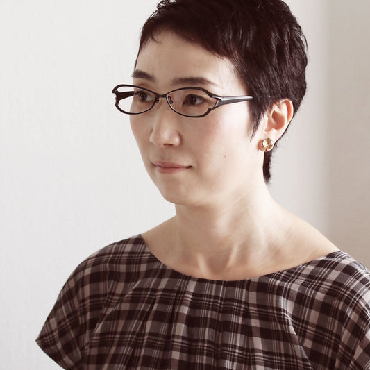 Earrings Blue Resin Unisex TAMARUSAN