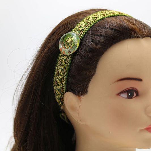 Hairband Green Italian Blade TAMARUSAN