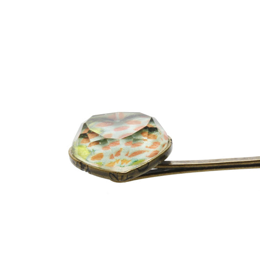 Hairpin Heart Chrysanthemum Green TAMARUSAN