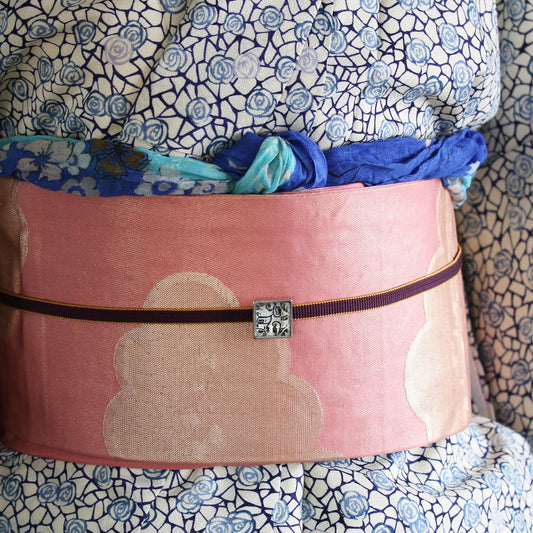 Obidome Arabesque Black White Simple TAMARUSAN