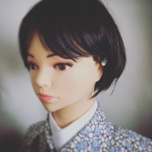 Hairpin Lily Blue Simple TAMARUSAN