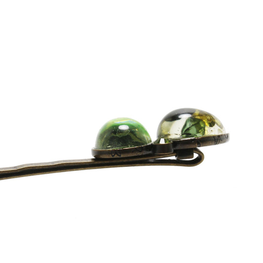 Hairpin Green Leaf Lily Removable TAMARUSAN