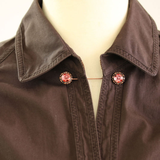 Hatpin Red Collar Gift TAMARUSAN