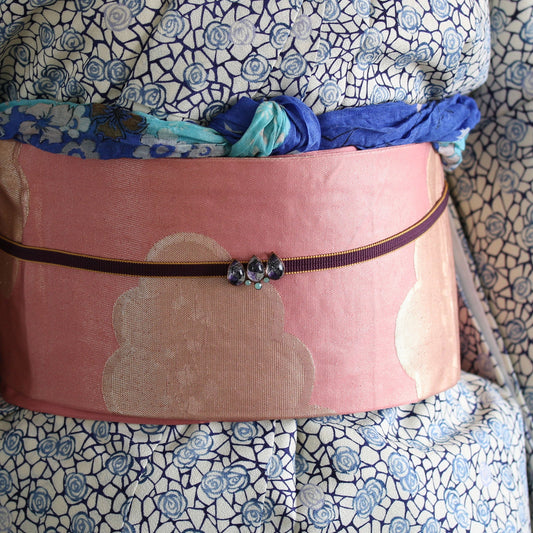 Obidome Purple Lily Japanese Traditional TAMARUSAN