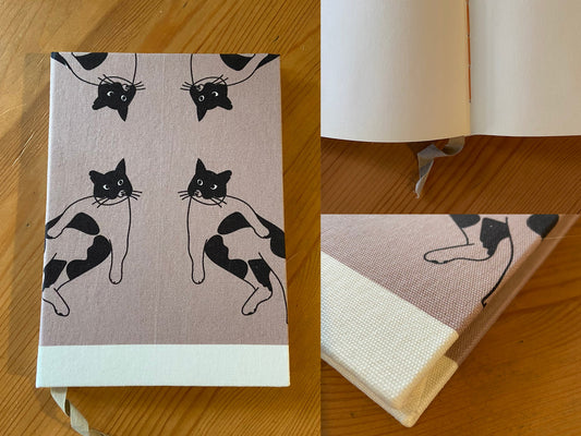 Making a Sketchbook with My Favorite Paper and Fabric