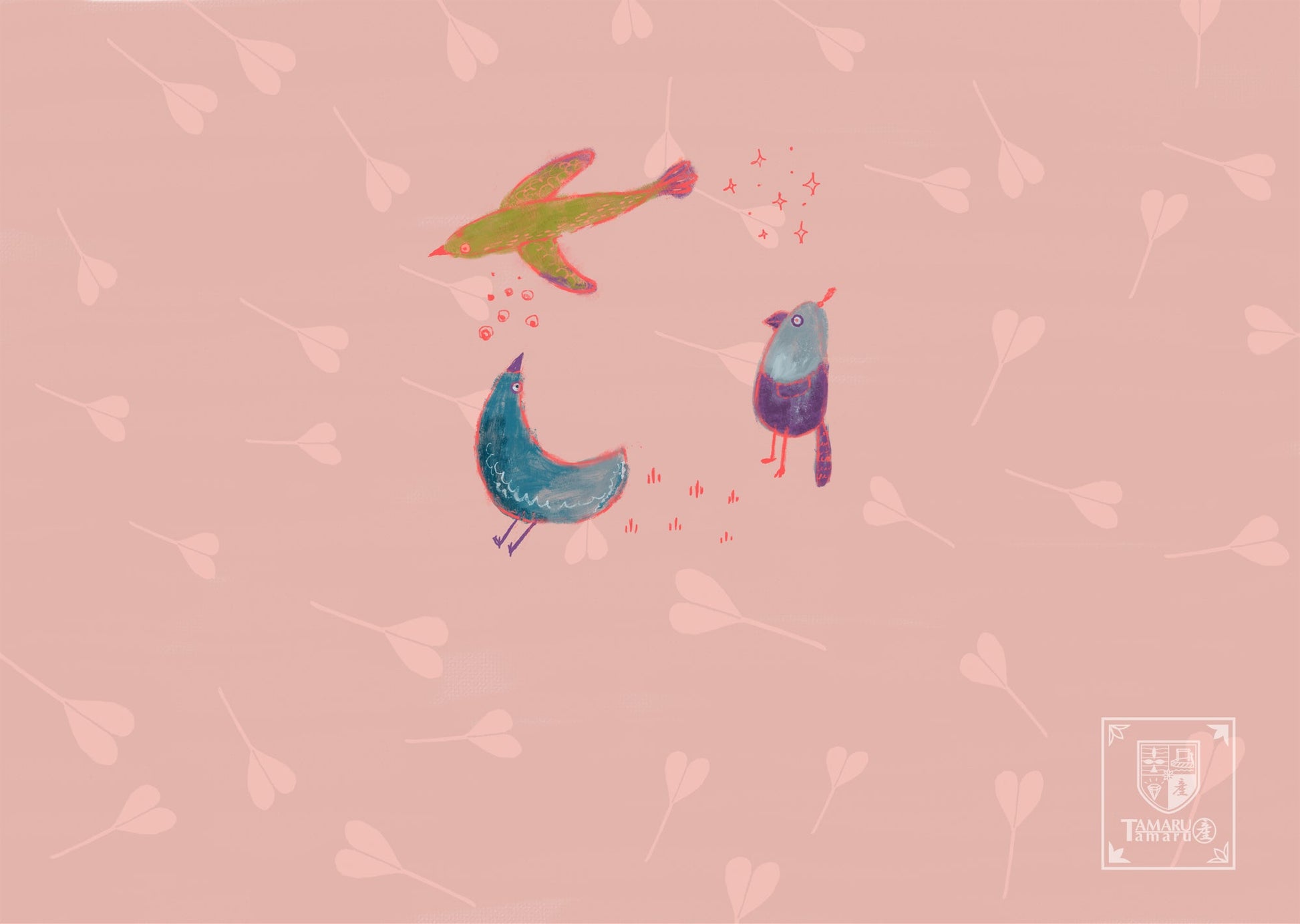 Three Unique Birds TAMARUSAN