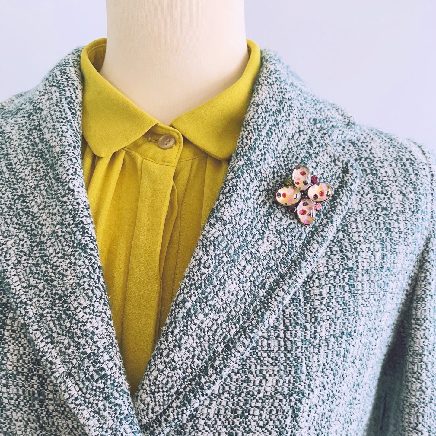 Brooch Pink Hydrangea TAMARUSAN