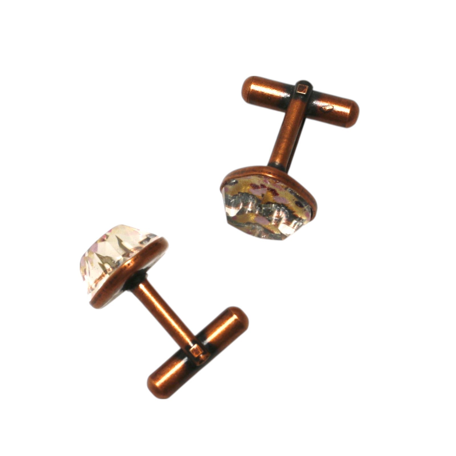 Cuff Links Hydrangea Heart Pink TAMARUSAN