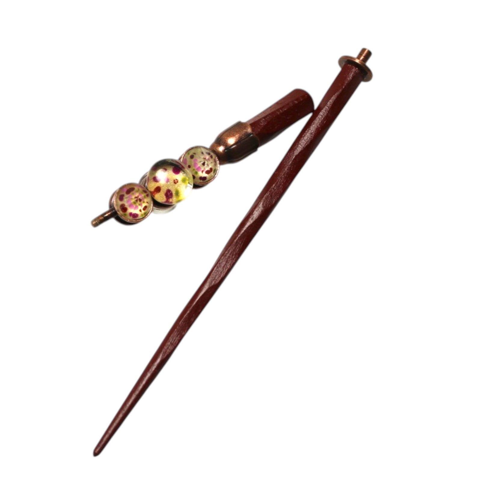 Hair Stick Wood Pink Hydrangea TAMARUSAN