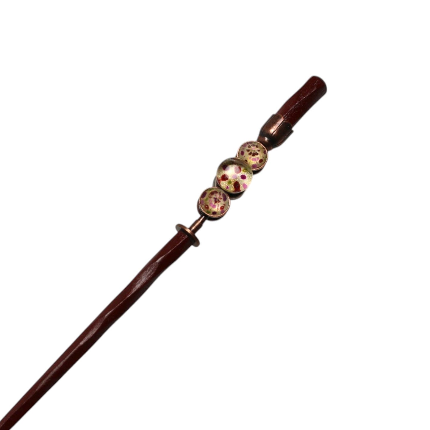 Hair Stick Wood Pink Hydrangea TAMARUSAN