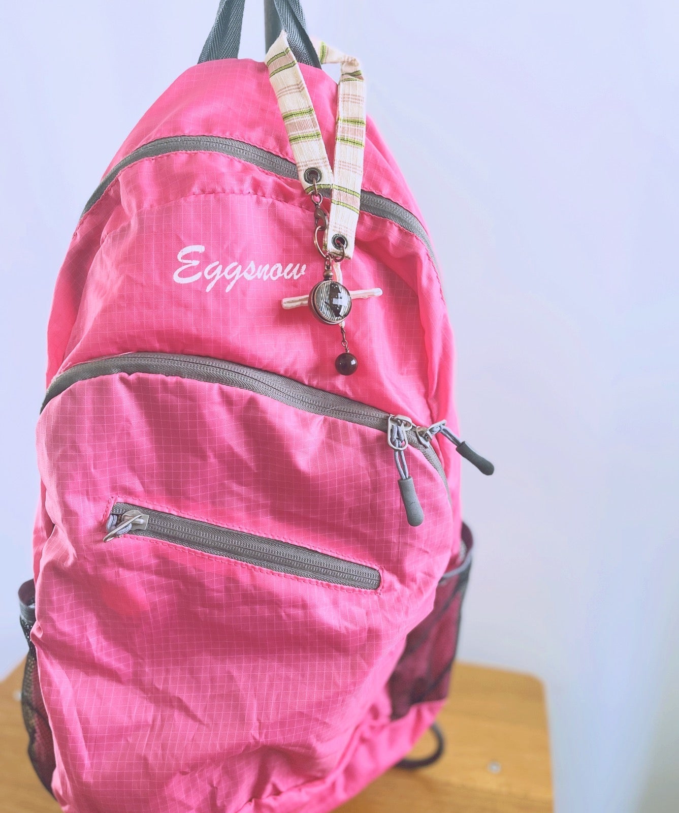 Bag Charm Dragonfly Airplane Freshwater Pearl TAMARUSAN