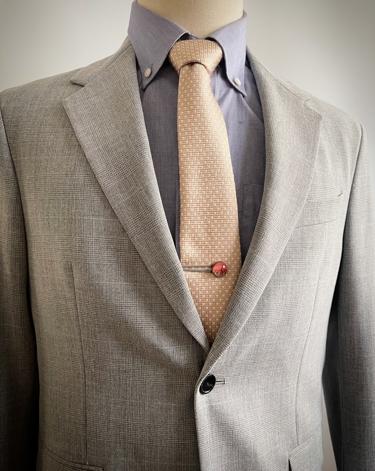 Simple Tie Clip Pink Carpet Gift TAMARUSAN